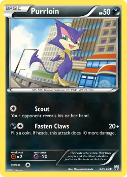 Purrloin #83/135 · Pokémon
