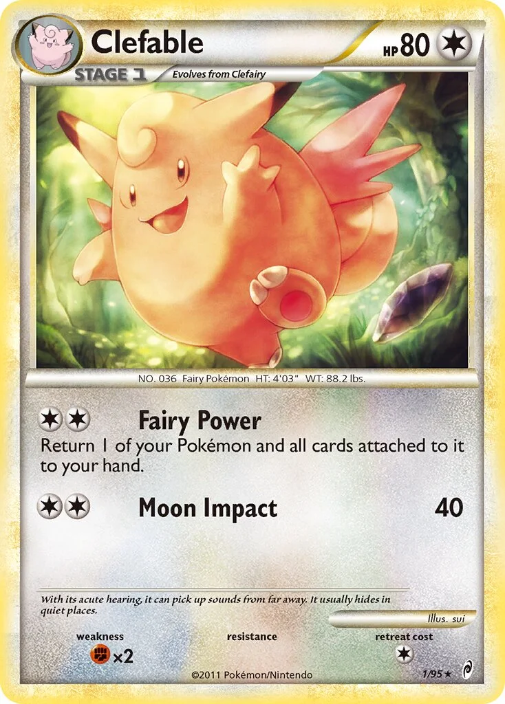 Clefable 「CL 1/95」「EN」