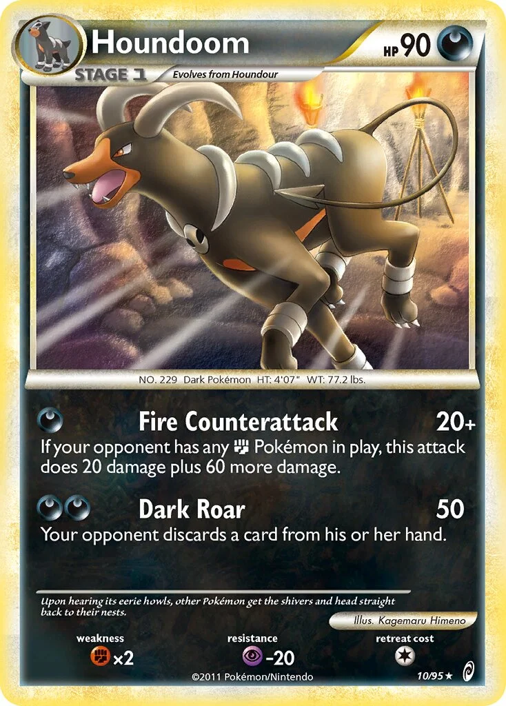 Houndoom 「CL 10/95」「EN」