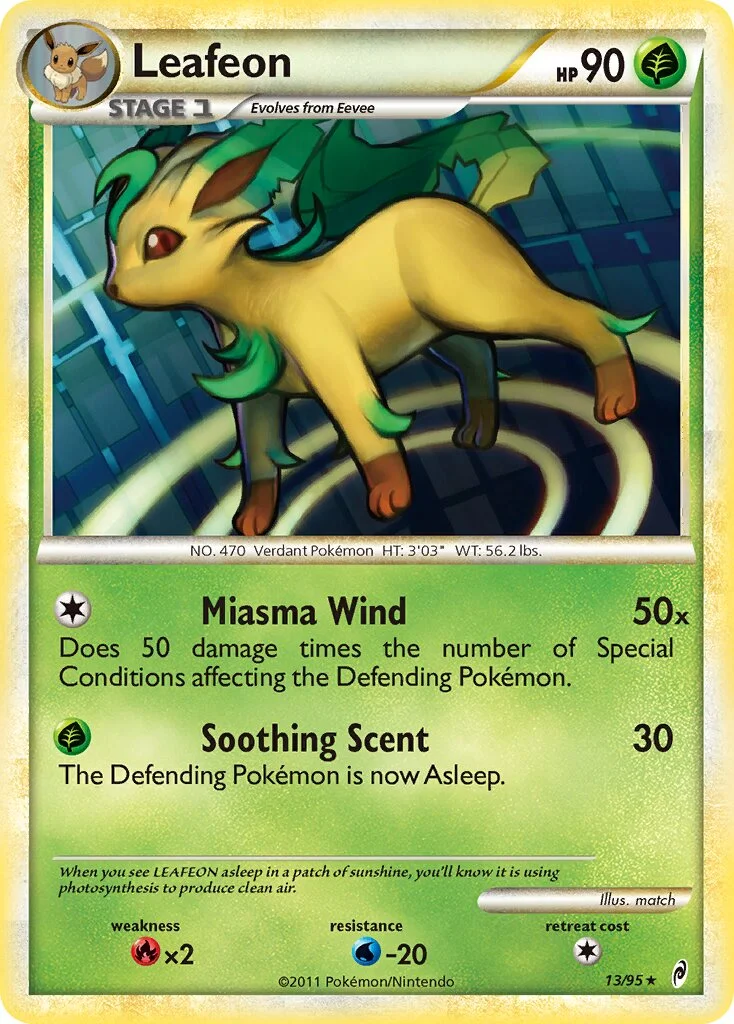 Leafeon 「CL 13/95」「EN」