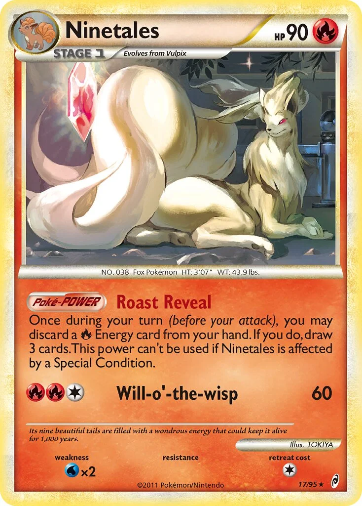 Ninetales 「CL 17/95」「EN」
