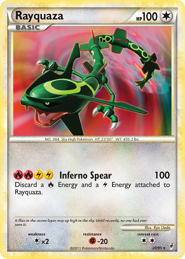 Rayquaza 「CL 20/95」「EN」
