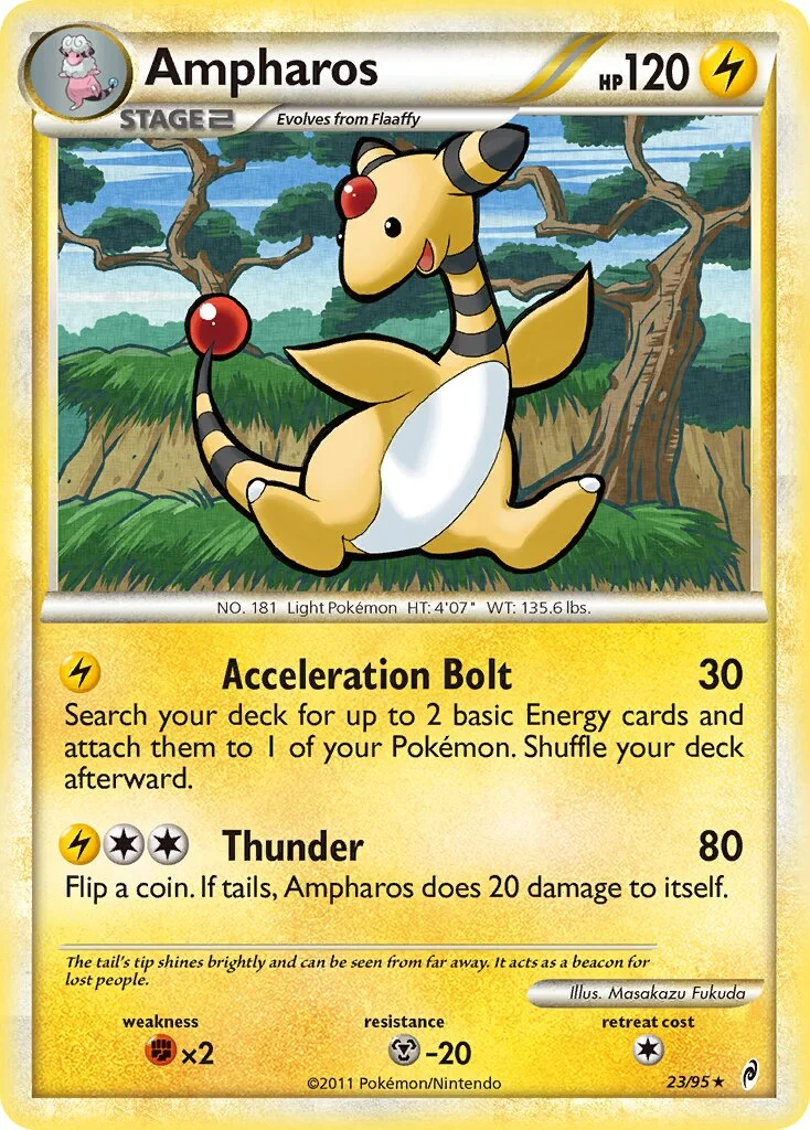 Ampharos 「CL 23/95」「EN」