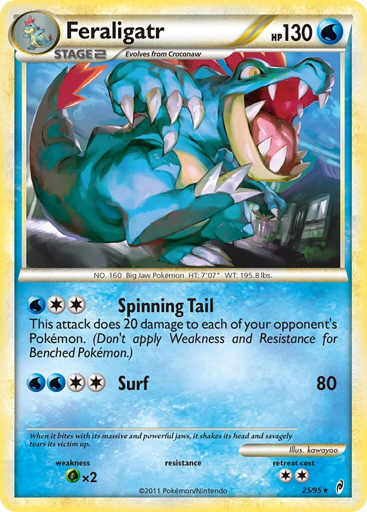 Feraligatr 「CL 25/95」「EN」
