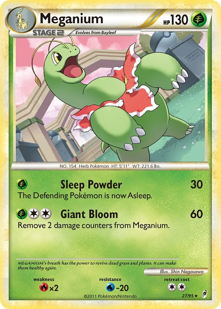 Meganium 「CL 27/95」「EN」