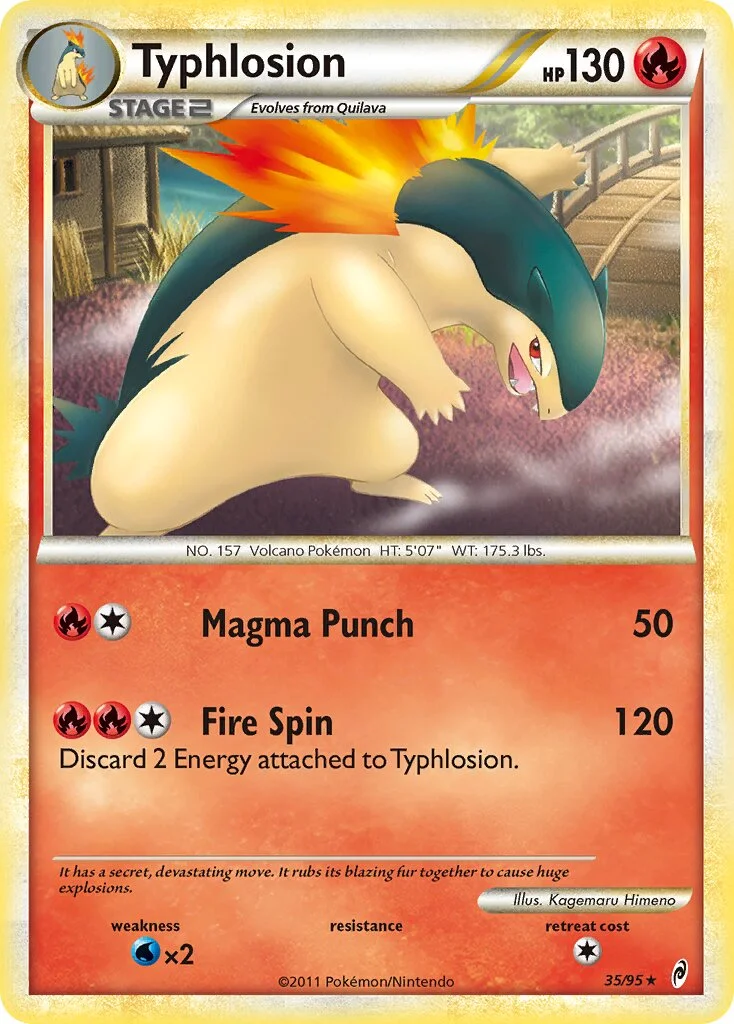 Typhlosion 「CL 35/95」「EN」