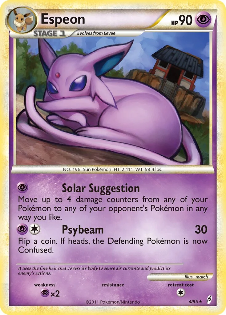 Espeon 「CL 4/95」「EN」