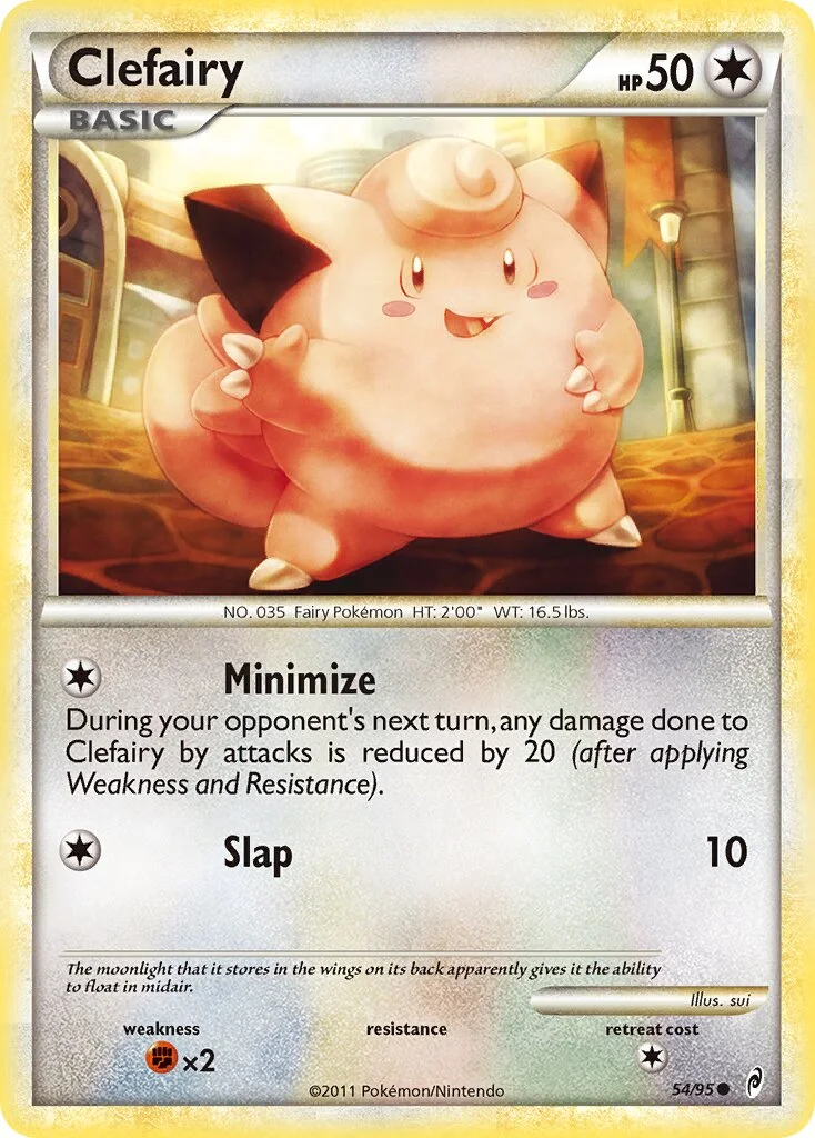 Clefairy 「CL 54/95」「EN」