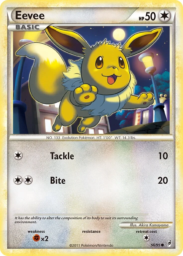 Eevee 「CL 56/95」「EN」