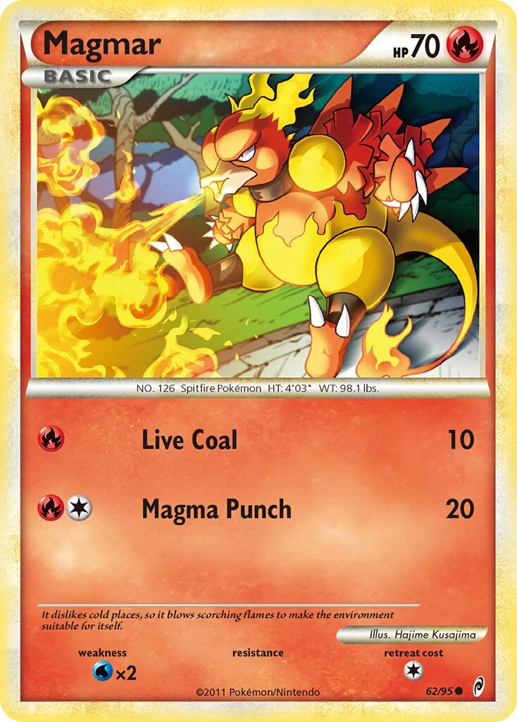 Magmar 「CL 62/95」「EN」