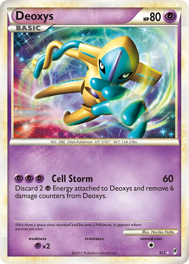 Deoxys 「CL SL1」「EN」