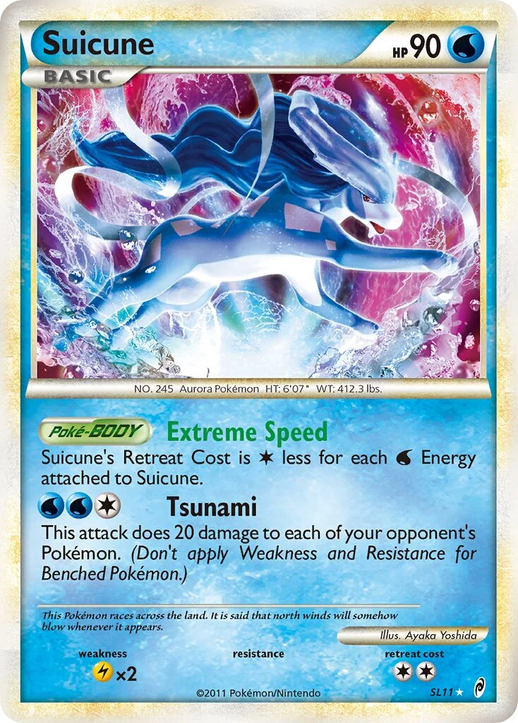 Suicune 「CL SL11」「EN」