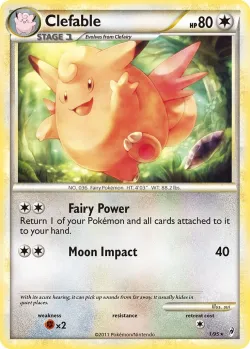 Clefable #1/95 · Pokémon