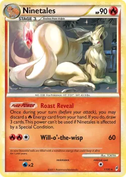 Ninetales #17/95 · Pokémon