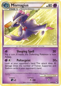 Mismagius #28/95 · Pokémon