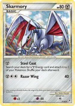 Skarmory #31/95 · Pokémon