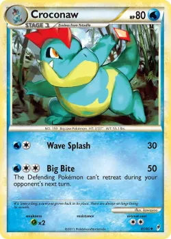 Croconaw #41/95 · Pokémon