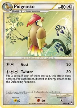 Pidgeotto 「CL 48/95」「EN」