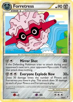 Forretress #5/95 · Pokémon