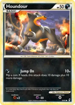 Houndour 「CL 59/95」「EN」