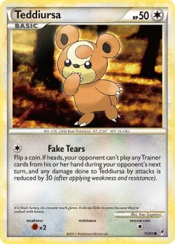 Teddiursa 「CL 73/95」「EN」