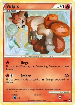 Vulpix 「CL 75/95」「EN」