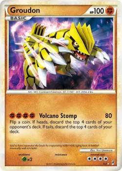 Groudon 「CL SL4」「EN」
