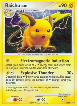Raichu #DP21 · Pokémon