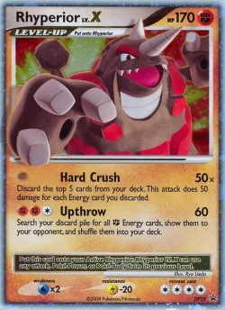 Rhyperior LV.X #DP29 · Pokémon