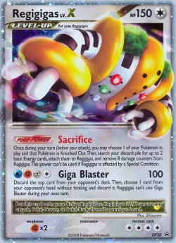 Regigigas LV.X #DP30 · Pokémon