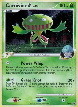 Carnivine G #DP42 · Pokémon