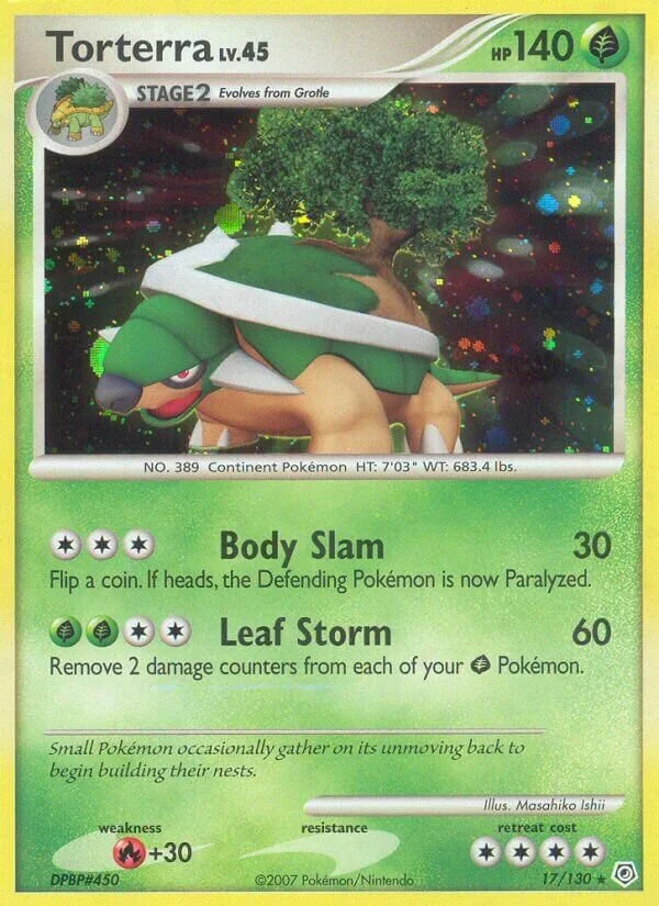 Torterra 「DP 17/130」「EN」
