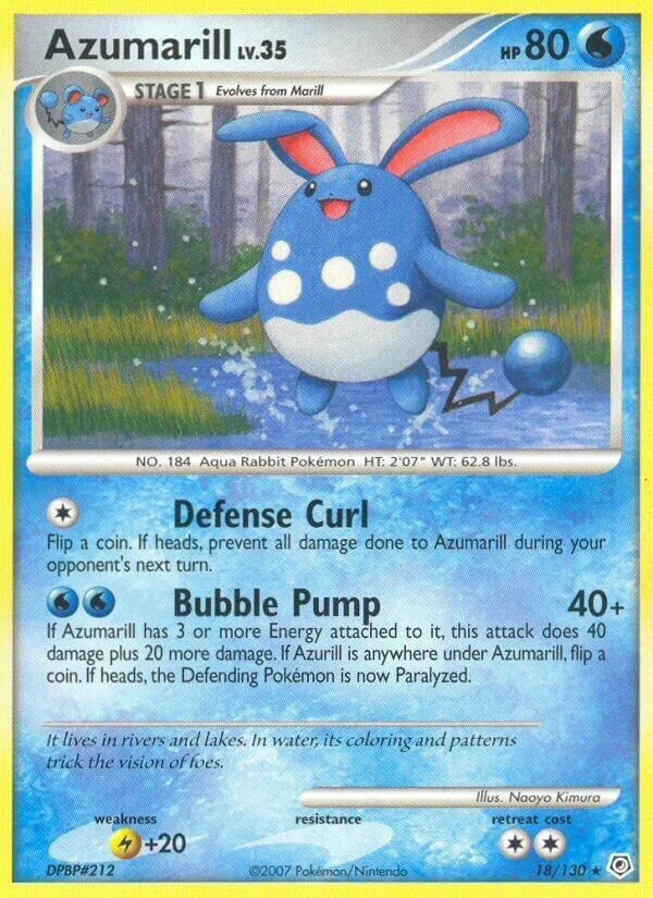 Azumarill 「DP 18/130」「EN」