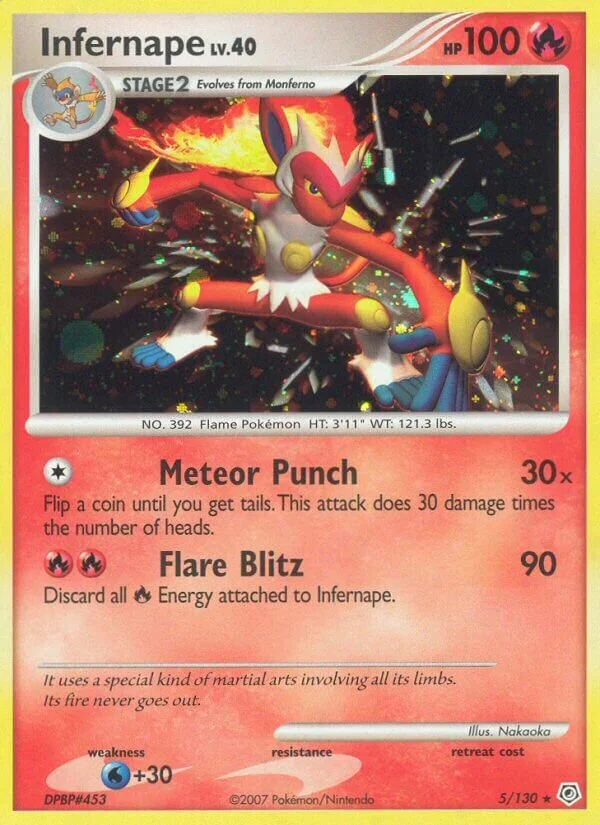 Infernape 「DP 5/130」「EN」