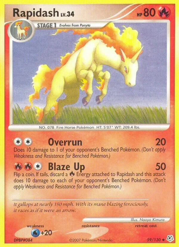 Rapidash 「DP 59/130」「EN」