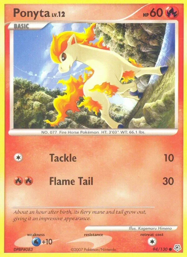Ponyta 「DP 94/130」「EN」