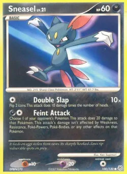 Sneasel 「DP 100/130」「EN」