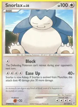 Snorlax #37/130 · Pokémon
