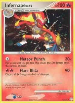Infernape #5/130 · Pokémon