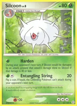 Silcoon #63/130 · Pokémon
