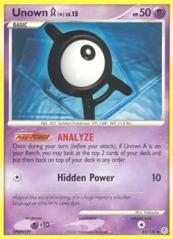 Unown A #65/130 · Pokémon