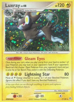 Luxray #7/130 · Pokémon