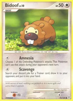 Bidoof #70/130 · Pokémon