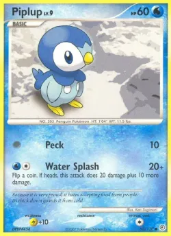 Piplup 「DP 93/130」「EN」