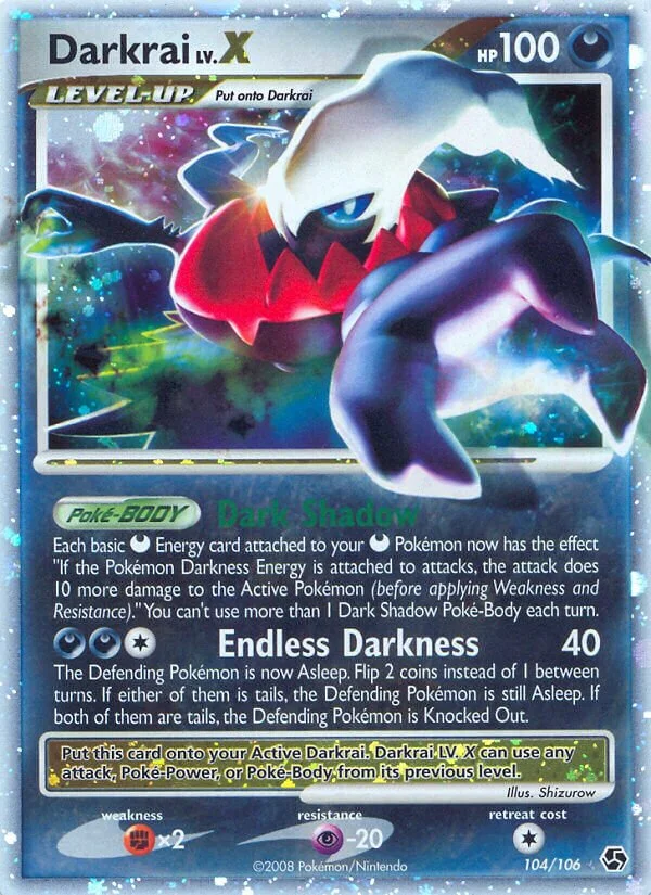 Darkrai LV.X 「GE 104/106」「EN」