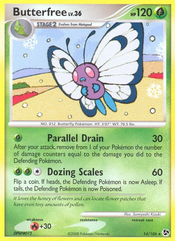 Butterfree 「GE 14/106」「EN」