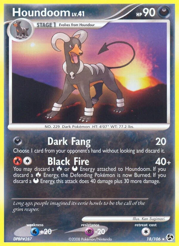 Houndoom 「GE 18/106」「EN」