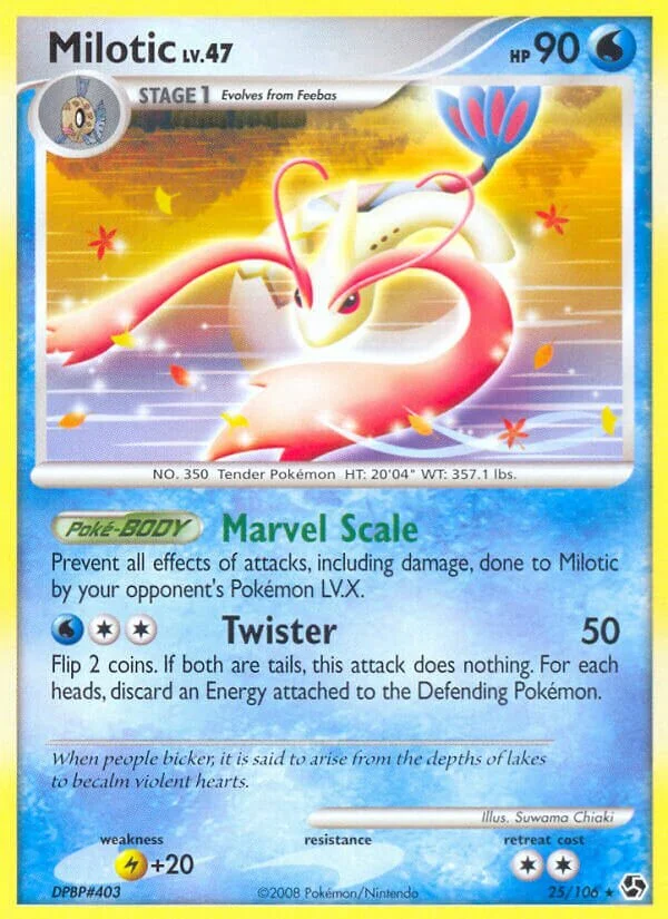 Milotic 「GE 25/106」「EN」