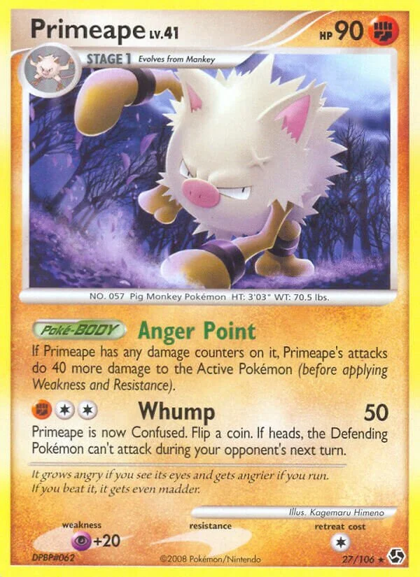 Primeape 「GE 27/106」「EN」