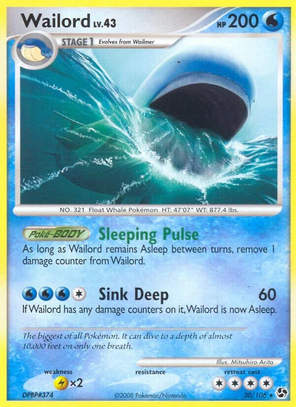 Wailord 「GE 30/106」「EN」